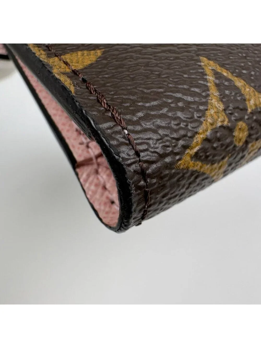 Louis Vuitton Portefeuille Victorine Trifold Wallet Monogram Rosevalerine Brown